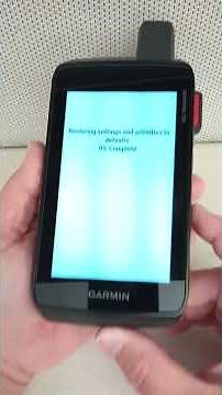 How to Reset Montana 700 or 750 Series Device