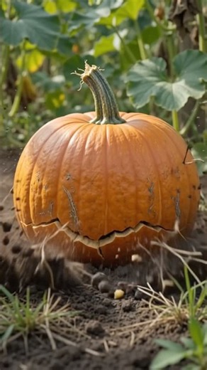 Growing Giant Pumpkins from Seed to Harvest | Time-Lapse ASMR 🎃⭐ #TimeLapse #Pumpkin #GrowYourOwn