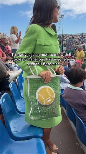 Apparently there’s ONLY 2 in the world?!?! 🤯😱 #monaco #montecarlo #tennis #chanel #hermes