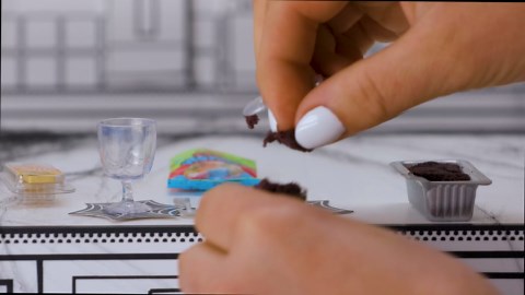 MGA's Miniverse Make It Mini Food Spooky Treats Series 2 Mini Collectibles 3 Pack - Seasonal, Blind Packaging, DIY, Resin, Replica Food, NOT Edible, Collectors, 8+