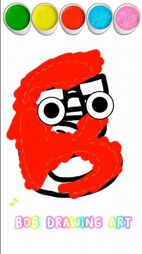 HOW TO DRAW ALPHABET LORE 'B' NEW VERSION #alphabetlore #alphabetdrawing