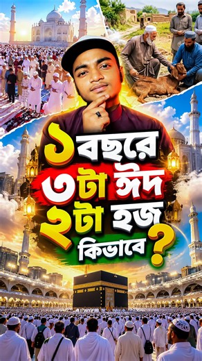 এক বছরে ৩টি ঈদ! কীভাবে সম্ভব? 😱 #habibfactor