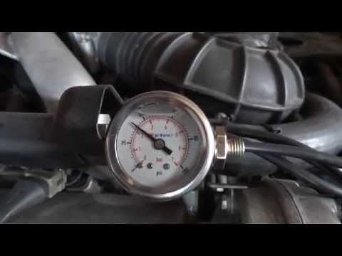 Porsche 944 with Faulty Fuel Pressure Regulator and Leak-Down Test Failure, rough idle