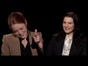 THE FAVOURITE: Emma Stone and Rachel Weisz Interview