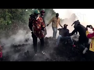Thousands flee as Congo's Mount Nyiragongo erupts
