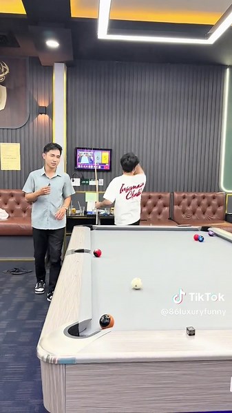 Giải trí cùng màn Săn Voucher cực chất của 2 bạn trẻ tại 86 Luxury #pool #viral #trending #86luxurybilliardsclub #thanhbau #pool9bi