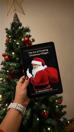 Magical Christmas Village Book | Cozy Holiday Read | shorts #christmasbooks