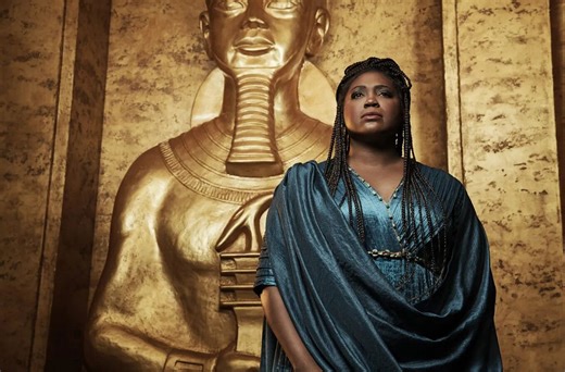 Džuzepes Verdi opera "Aīda" Metropoles operā Ņujorkā