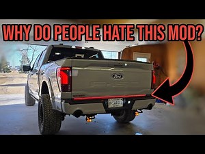 F150leds Tailgate Light Bar Install