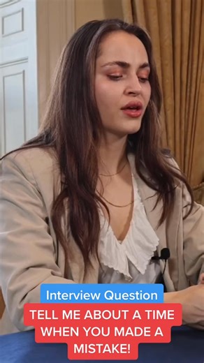 5.9K views · 54 reactions | “TELL ME ABOUT A TIME WHEN YIU MADE A MISTAKE” Interview Question and Example Answer #interviewtips #interviewskills #interviewprep #interviewquestions #jobinterviewquestions #jobtips #rich #150 | Career Vidz | Facebook