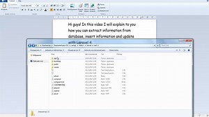 Display, Update and Insert informations in your database by using Laravel 4.2
