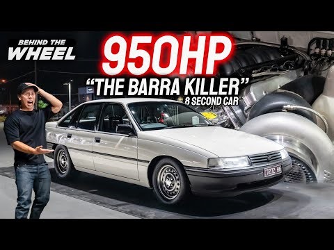950HP BIG TURBO V8 HOLDEN COMMODORE SLEEPER: The Barra Killer - Behind The Wheel