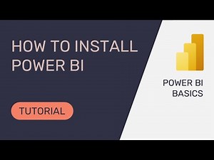 How to Download and Install Power BI Desktop