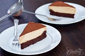 21K views · 669 reactions | Flourless Chocolate Cake with Coffee Mousse- gluten-free cake perfect for any occasion. Full recipe: https://bit.ly/3liqviw | Home Cooking Adventure | Facebook