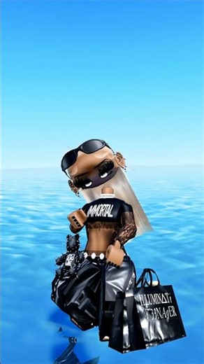 RoBaddie Outfit Lookbook🖤#roblox #blackgirloutfits #shorts