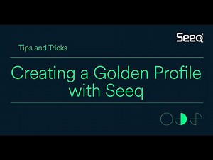Creating a Golden Profile with Seeq