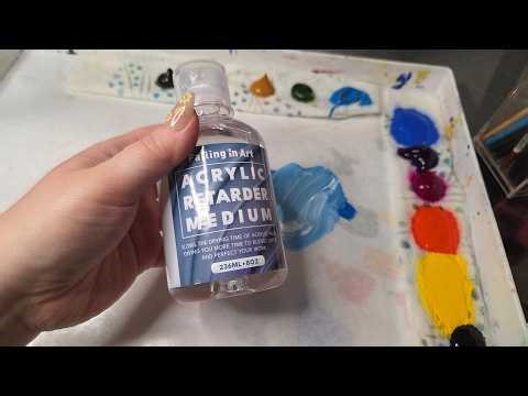 #ad This Acrylic Retarder Medium works so well!