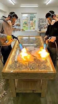 Luxury Modern Interior: The Most Stunning Illuminated Coffee Table You'll Ever See😁 #housetour #diy