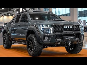 Finally! 2025 Kia Tasman: The Most Powerful Pickup Truck?!