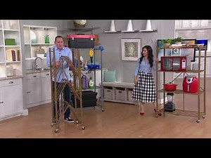 Oasis 4-Tier Heavy Duty 62"x36" Folding Storage Rack on QVC