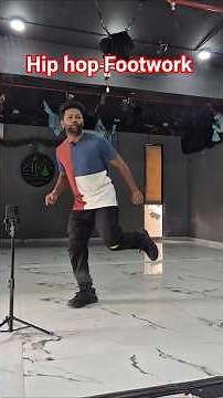 Quick Hip Hop Footwork for Beginners 👟🔥 #footworkdance #dance #hiphop #dancetutorial #dancelessons
