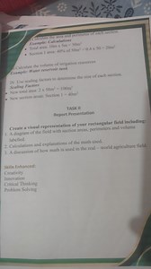 Visual Representation and Mathematics of a Rectangular FieldC... | Filo