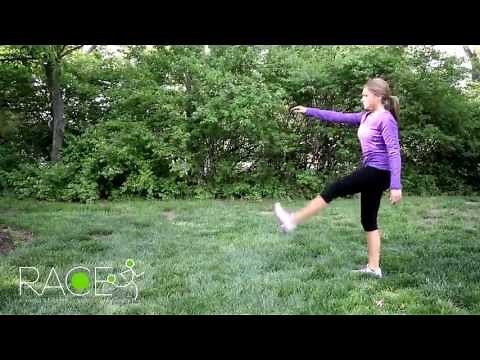 Straight Leg March stretch