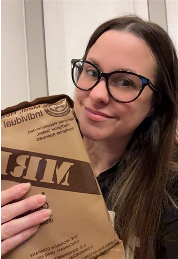 Come try MRE’s with us. 🤤 Watch in 2x speed. Rating at the end. I’m generous according to my Army vet husband 😂😂 Disclaimer: sorry - my video is shakey. I’ll fix my tripod in the next one 👍🏽 Thanks for the inspo, Omar! #mrereview #mre #army