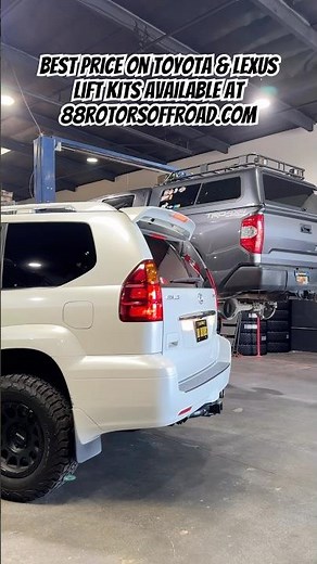 Lexus GX470 Bilstein 5100 Shocks, SPC UCA, and OME Lift Springs #88rotorsoffroad