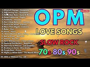 Nonstop Slow Rock Medley Tagalog Love Songs Best Pinoy Luamang Tugtugin