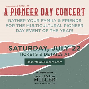 Live, in-person performances featuring the Bonner Family, Truman Brothers, the Debra Bonner Unity Gospel Choir, Abraham Thomas, Heather Parker, Brandon Pak, Terry Goedel, & ROC: Remembering Our Culture. | Deseret Book