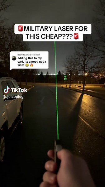 Replying to @john how does it point this far?!?😱😱 #laserpointer #laser #tiktokshop