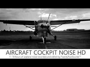 6 Hours of Aircraft Cockpit Noise HD