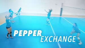 Pepper exchange drill for ball control