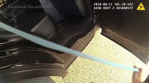 Officers from the Vacaville Police Department helped get animals out of the local animal shelter as flames headed toward the shelter. All animals made it out and are ok! | KHQ Local News