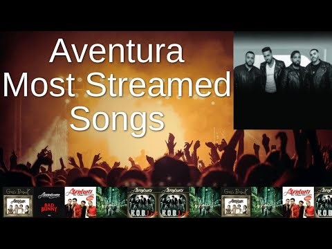 Most Streamed Aventura Songs on Spotify