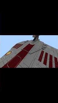 Minecraft Star Wars Acclamator Near Completion #minecraft #stardestroyer #minecraftbuilding