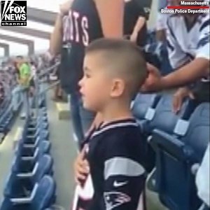 662K views · 10K reactions | The son of two Boston Police Department (Official) officers sang from the bottom of his heart during the national anthem ahead of the New England Patriots preseason game. #ProudAmerican | Fox News | Facebook