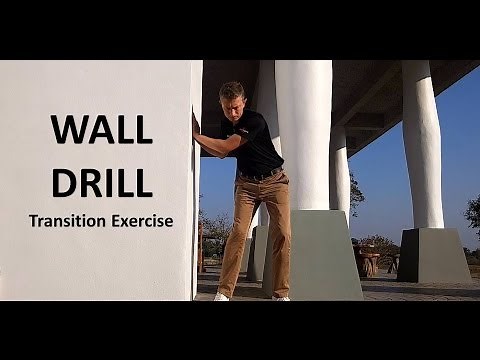 Cure Over The Top Golf Swing - Wall Drill