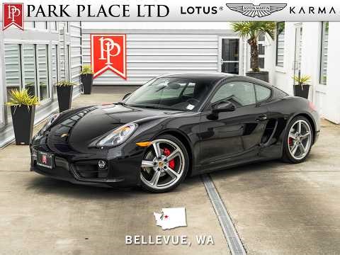 C3107A 2016 Porsche Cayman Black Edition