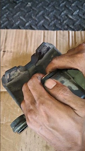 Disc Brake piston installation #automobile #mechanic #howto