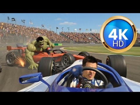 400 KM/H | The ULTIMATE HULK RACE😱🔥#cinematic #hulk #support #formula #emotional #marvel #marvel