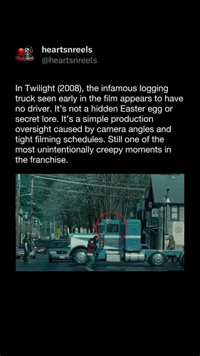 Twilight 2008 The Ghost Logging Truck With No Driver