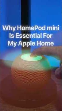 The HomePod mini is so much more than just a smart speaker! #homepodmini #applehome