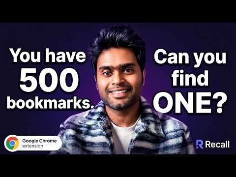 1,000+ Bookmarks? Never Lose an Article Again with This AI Extension