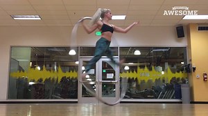 3.1M views · 2.2K reactions | I need to upgrade my hula hoop! Thanks to Tosca Cyr for the submission. ♫ Laszlo - Destination (Monstercat) ♫ | People Are Awesome | Facebook