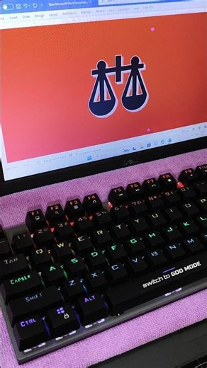 This Keyboard Trick Is Weirdly Satisfying #techtips #comptricks #viral #asmr #shorts #tech #msword