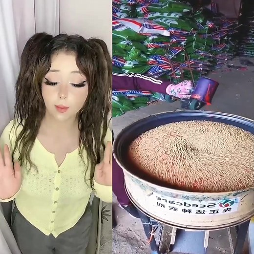 Color Changing Grains: Pouring Liquid Experiment