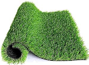 Premium Artificial Grass, Easy to Clean Drainage Mat, 4' x 8' Artificial Turf for Dogs, Pet Turf Realistic Indoor/Outdoor Mat 4FTX8FT (32 Square FT)