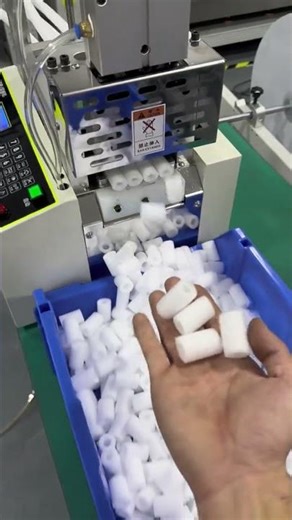 High Speed EPE Foam Tube Cutting Machine for EPE Packaging Lines